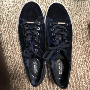 Michael kors velvet sneakers!!